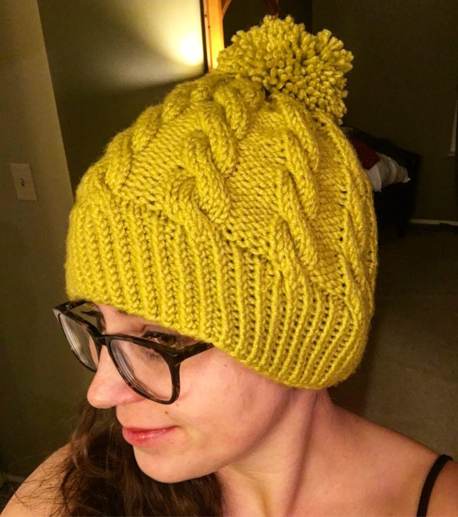 Apres Ski Hat Knitting Pattern from Knitting in the Park