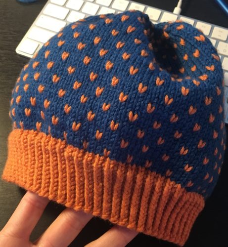 Rabbit Tracks Pattern from Knitting in the Park