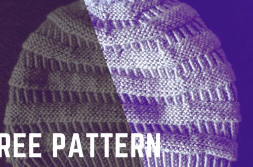 Snow Drifts the Free Kids Hat Pattern from Knitting in the Park
