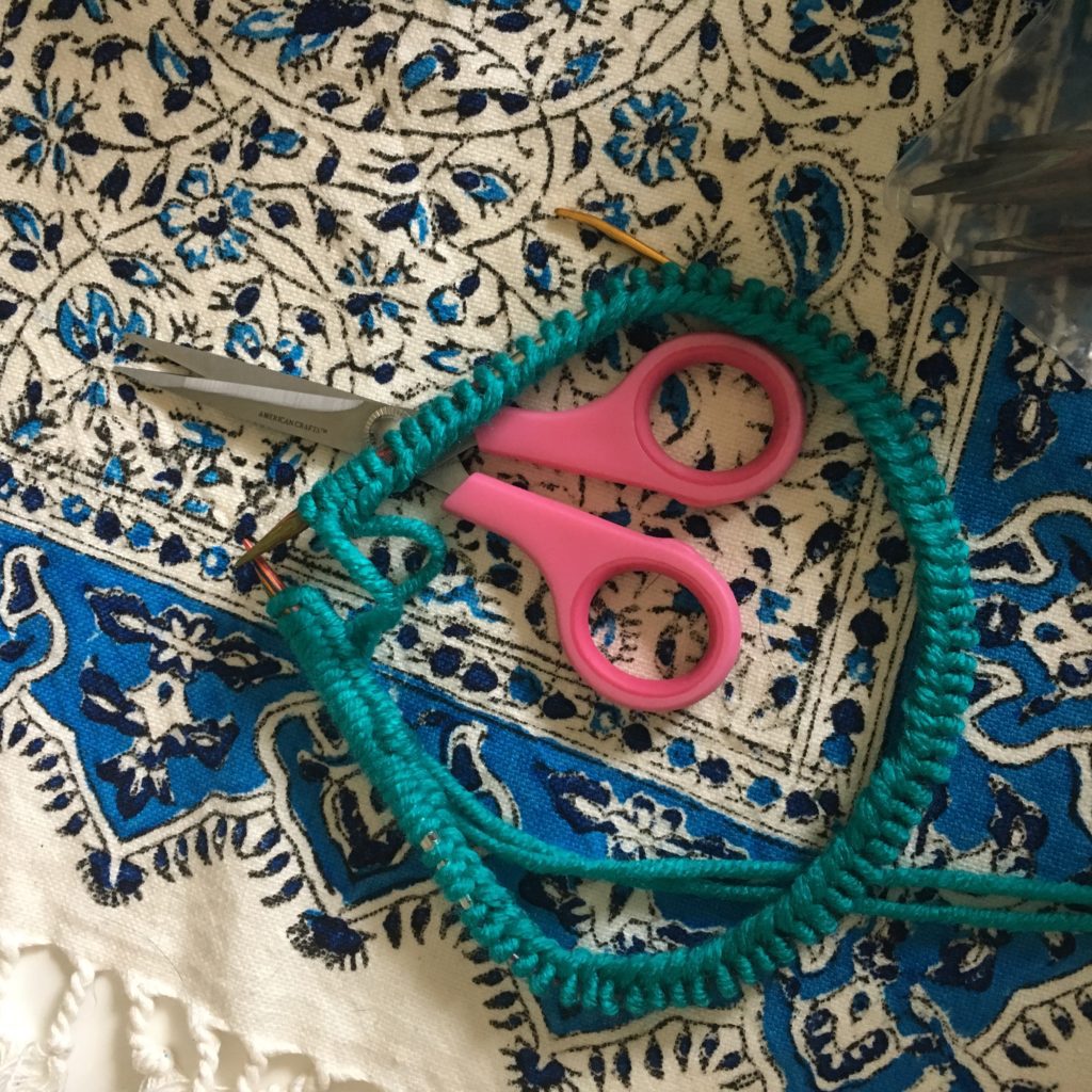 Casting on the Cables A Go Go Hat