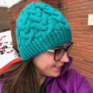 Trail Hiking Hat Knitting Pattern