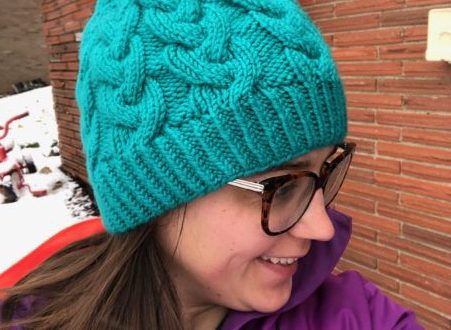 Trail Hiking Hat Knitting Pattern