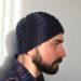 Free Chevron Men's Knit Hat Pattern from Knitting in the Park