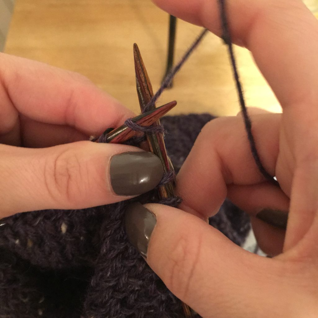 Learning how to Knit