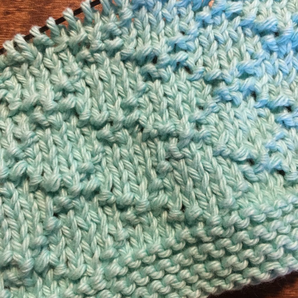 The Diamond Brocade Dishcloth