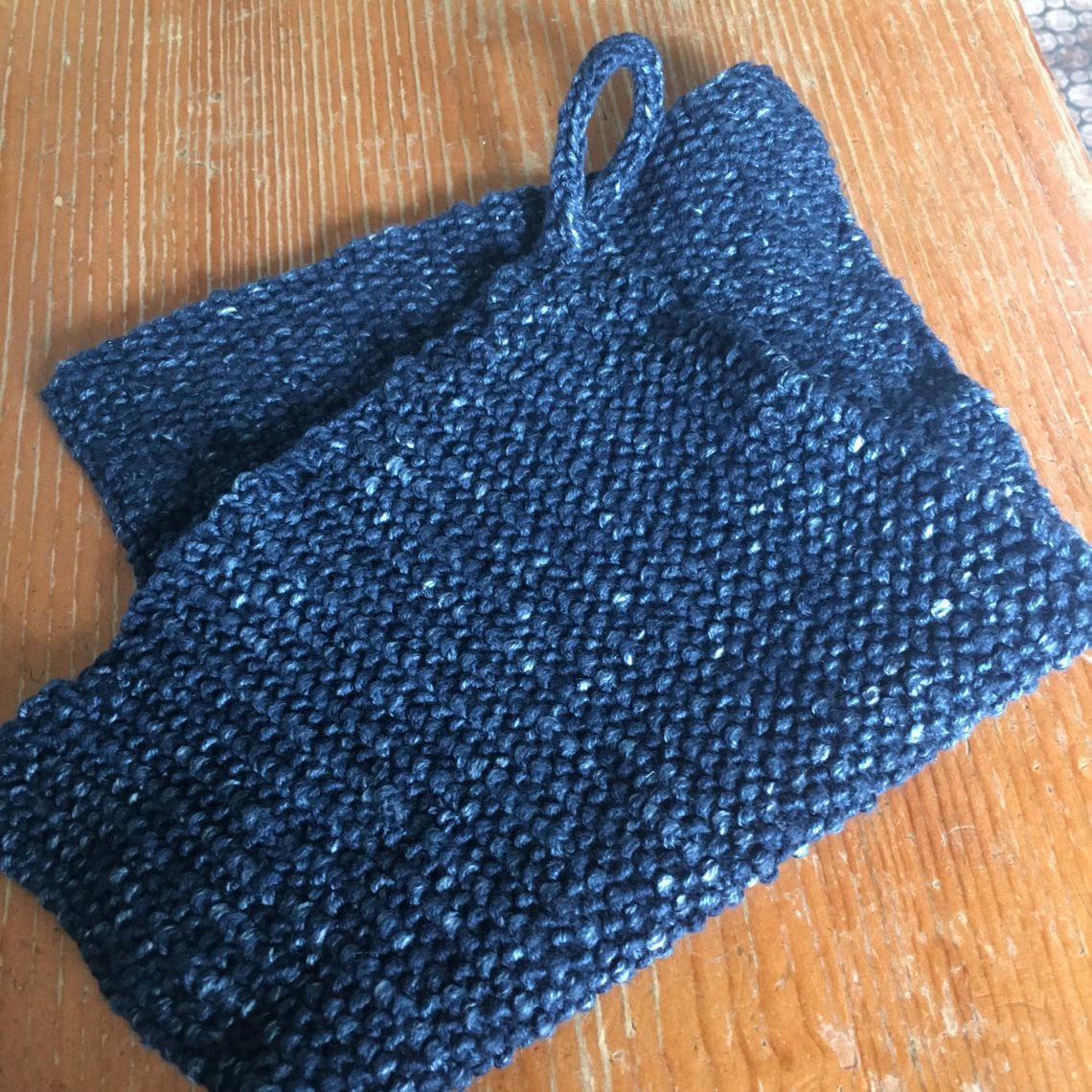 Linen Stitch Dish Cloth Knitting Pattern
