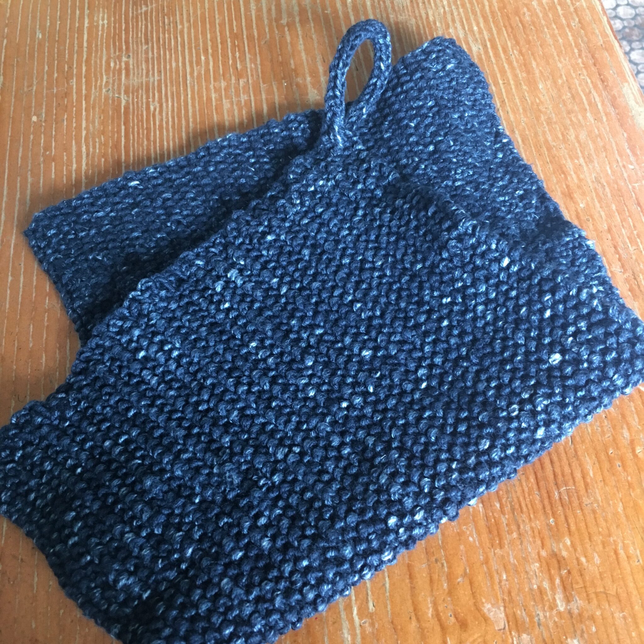 Linen Stitch Dish Cloth Knitting Pattern