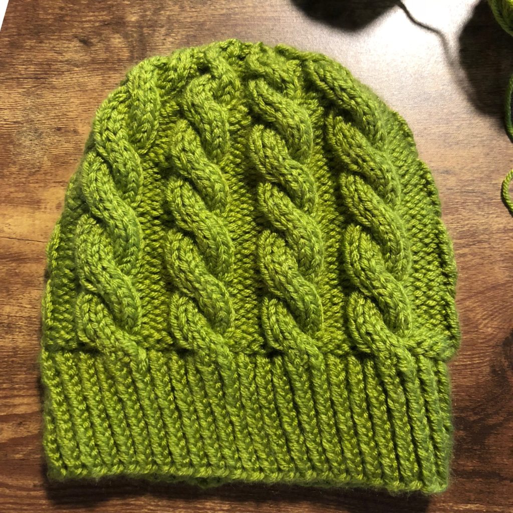 Avocado Double Knit Apres Ski Beanie