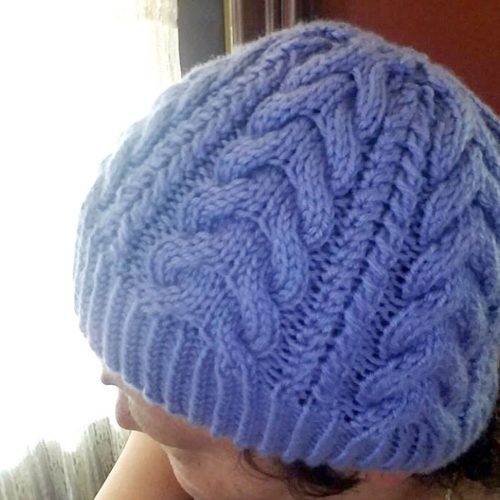 The Highwayman Hat Breaks Free on Knitting in the Park