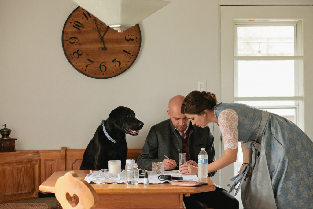 A Note From Murphy to Our Wedding Guests
