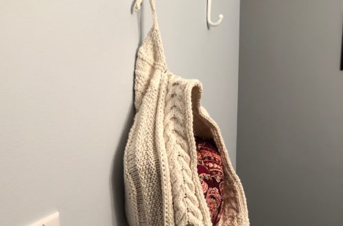 Free Bathroom Basket Knitting Pattern from Knitting in the Park