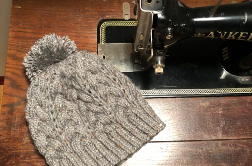 A photo of the Gretchen Hat Knitting Pattern