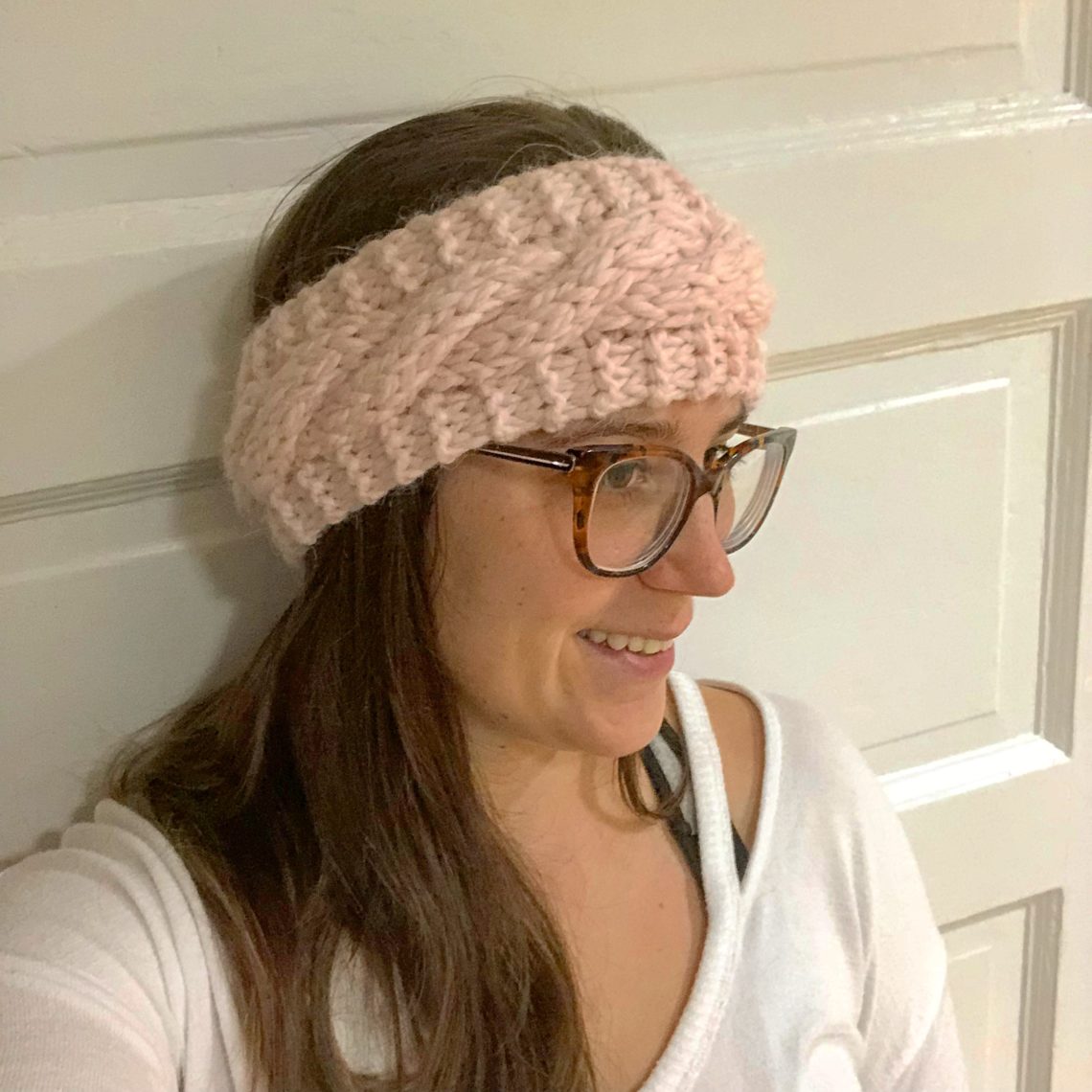 Free Chunky Cable Ear Warmer Pattern