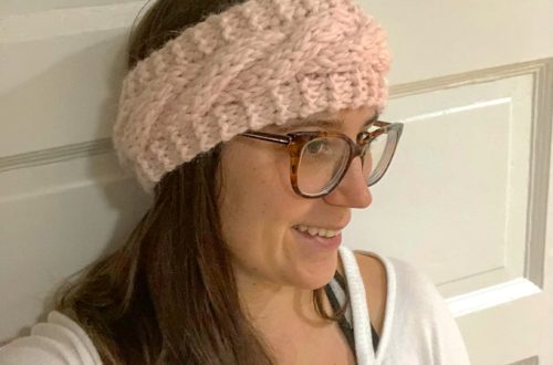 Free Chunky Cable Ear Warmer Pattern