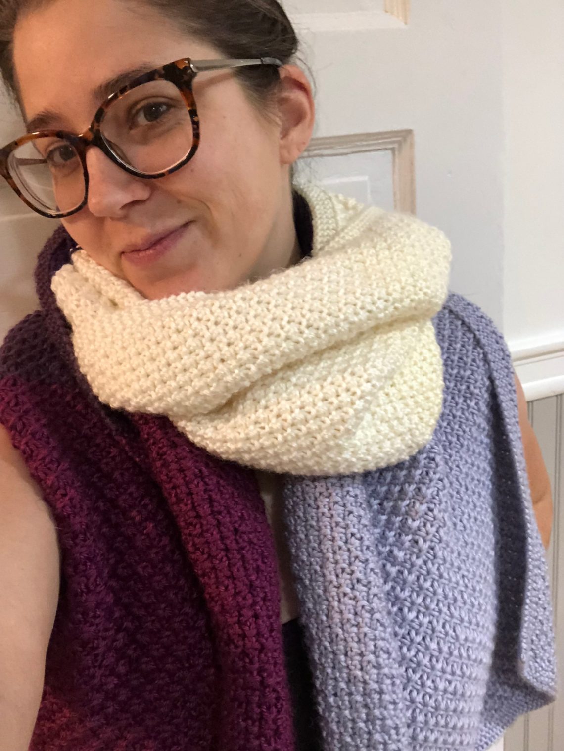 Spring Daisy Shawl - Free Knitting Pattern
