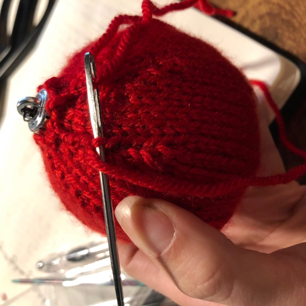 Christmas Tree Ornament Sweaters Free Pattern from Knitting in the Park