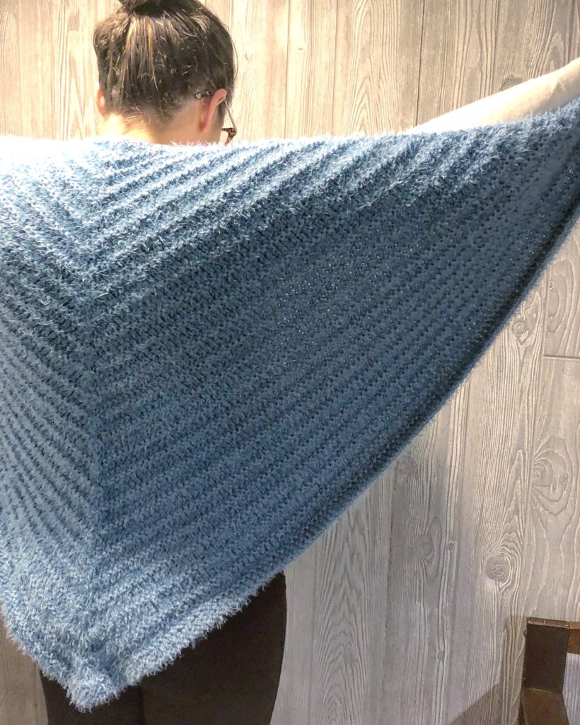 Misty Mountains Shawl Free Knitting Pattern