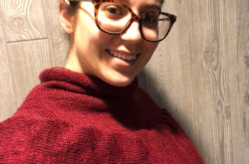 Tjust a Little Capelet Free Knitting Pattern