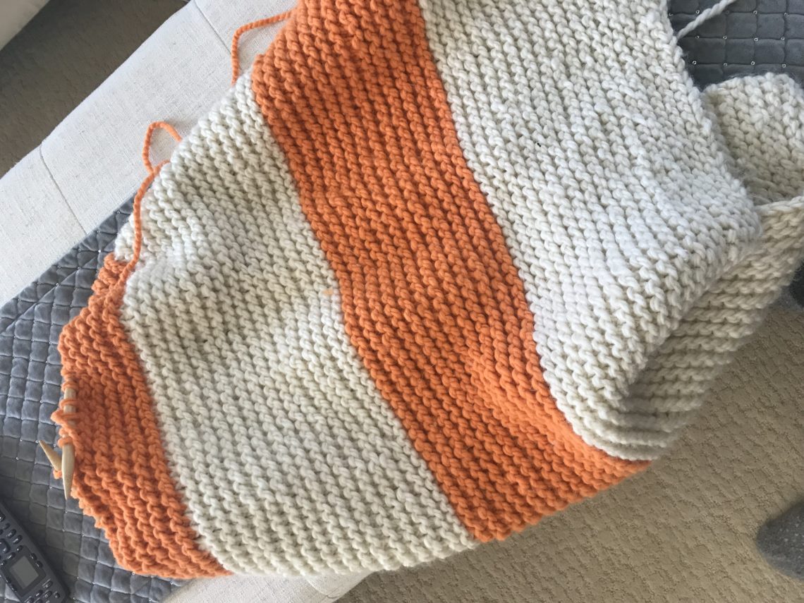 Free Beginner Blanket Knitting Pattern