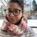 Clara Cowl with Chevrons - free knitting pattern