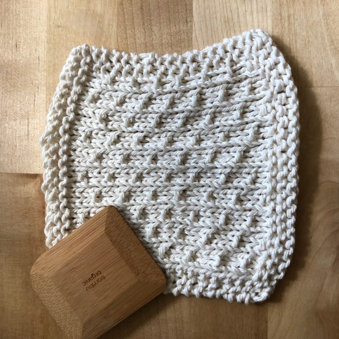 Brick Washcloth Free Knitting Pattern