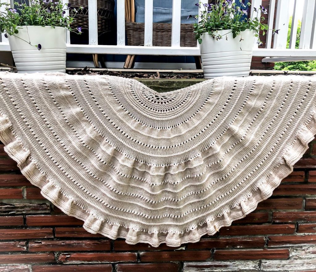 The Milkmaid's Shawl Free Knitting Pattern