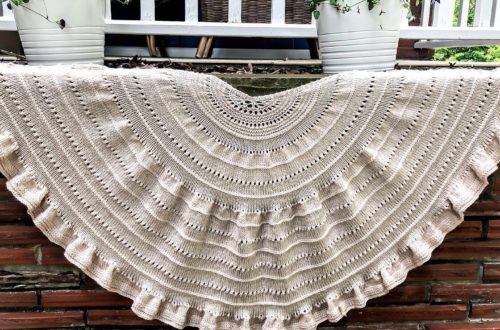 The Milkmaid's Shawl Free Knitting Pattern