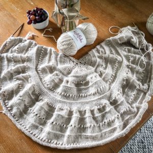 Braided Pi Shawl