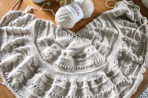 Braided Pi Shawl
