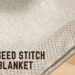 Free Baby Blanket Knitting Pattern with Double Seed Stitch border