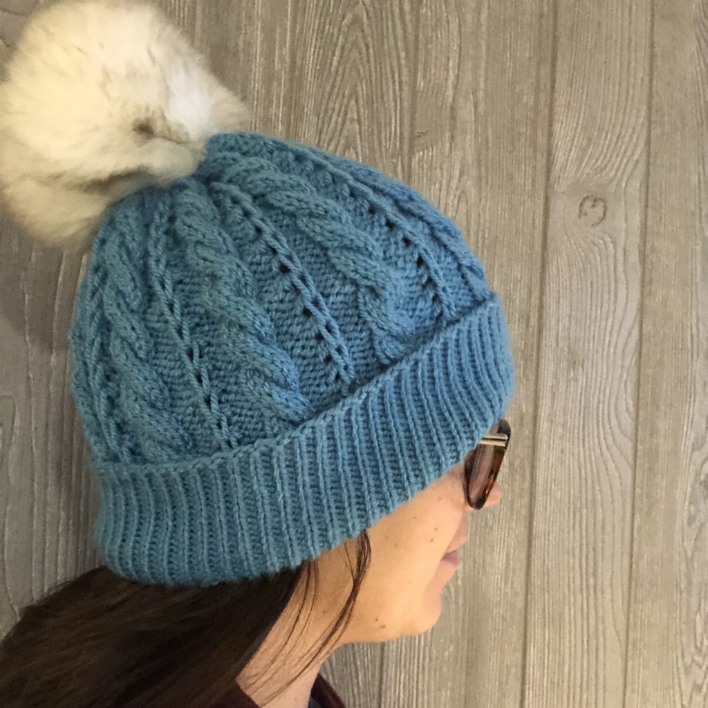 Totally Twisted Hat Knitting Pattern from Knitting in the Park in Paintbox Yarn