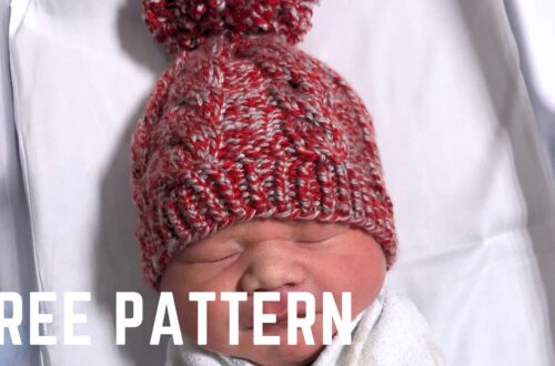 Apres Ski Baby Hat a Free Baby Hat Knitting Pattern from Knitting in the Park
