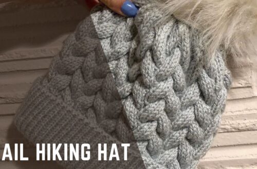 Trail Hiking Hat Pattern from Knitting in the park