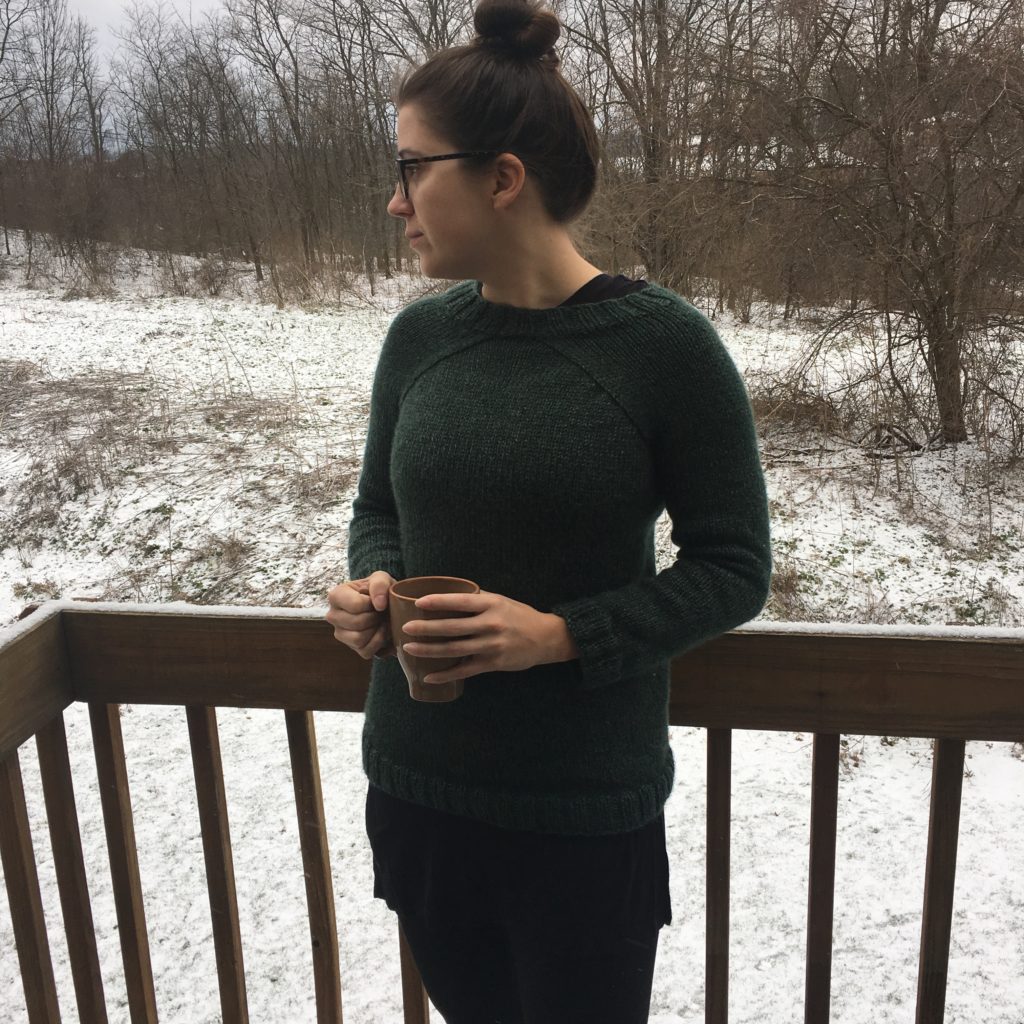 Plain Jane Sweater from Knitting in the Park