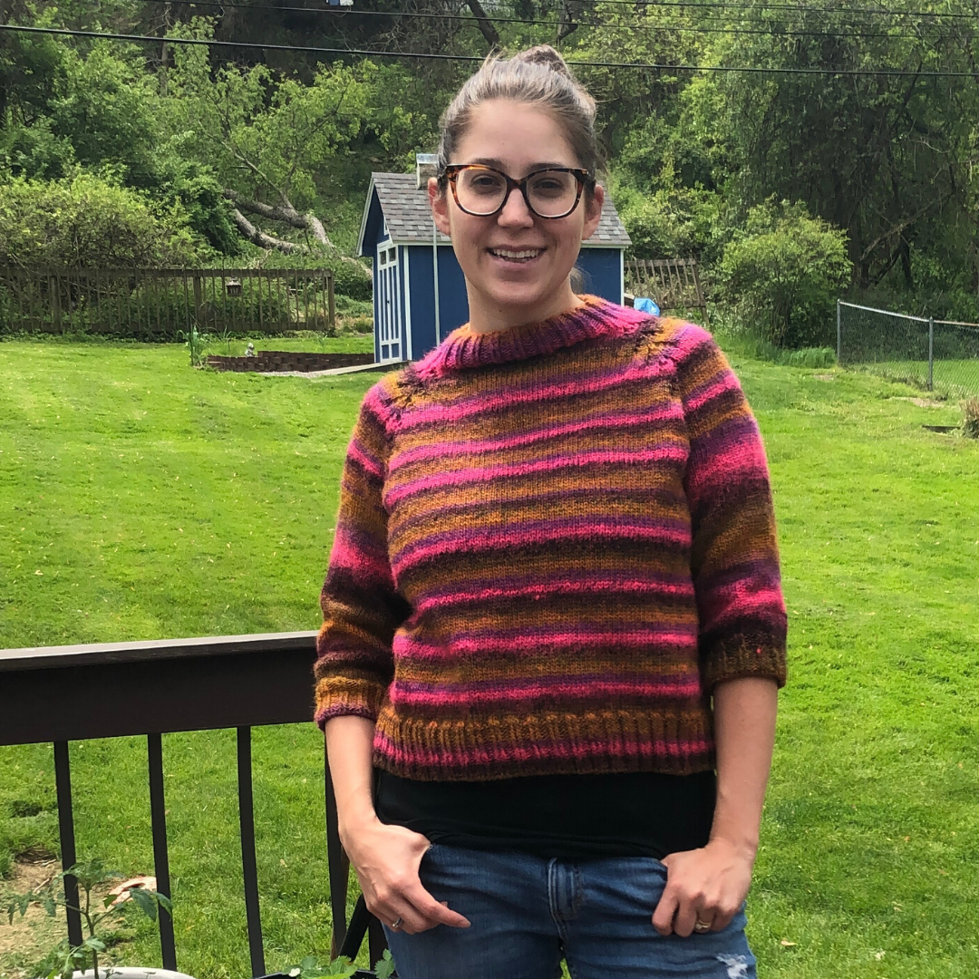 Short and Sweet Sweater Pattern - Knitting in the Park