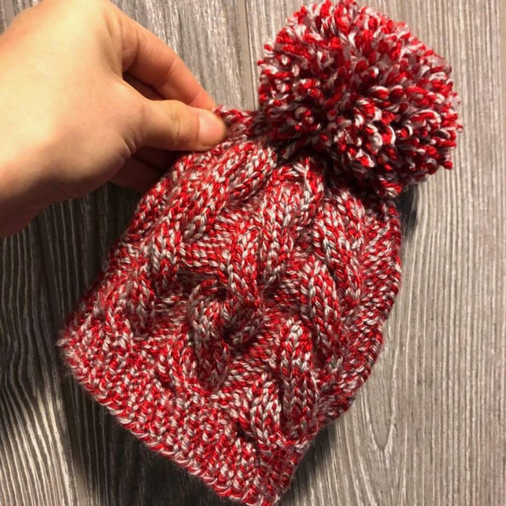 Apres Ski Baby Hat a Free Baby Hat Knitting Pattern from Knitting in the Park