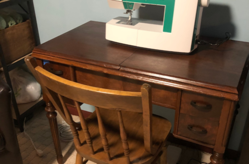 Knitting in the Park shares how the saga of the sewing machine continued