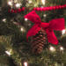 DIY Pinecone Ornament From Knitting in the Park