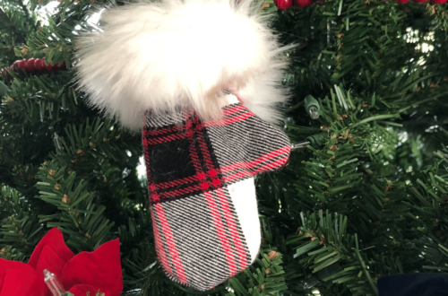DIY Mitten Ornament Tutorial Knitting in the Park