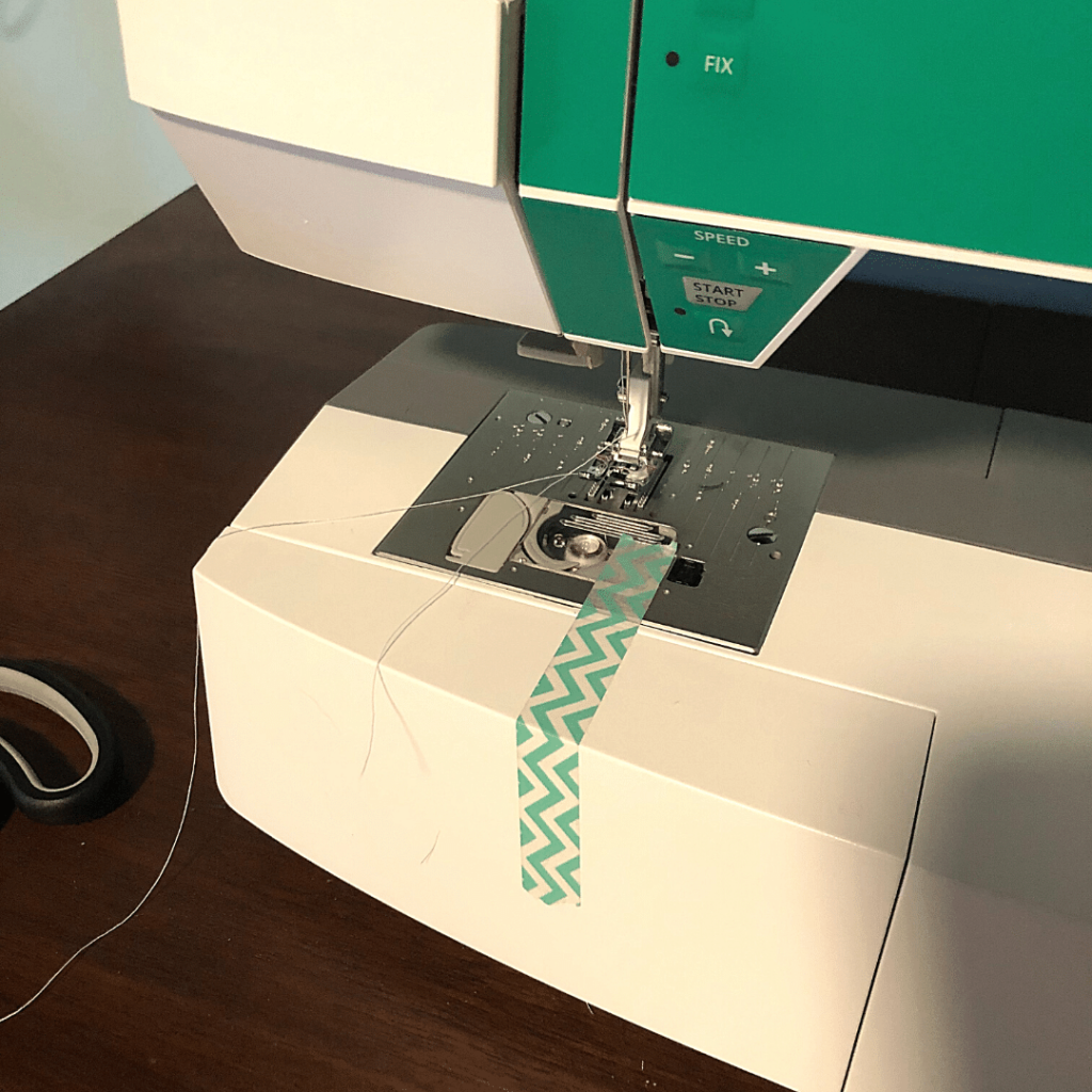 washi tape sewing guide