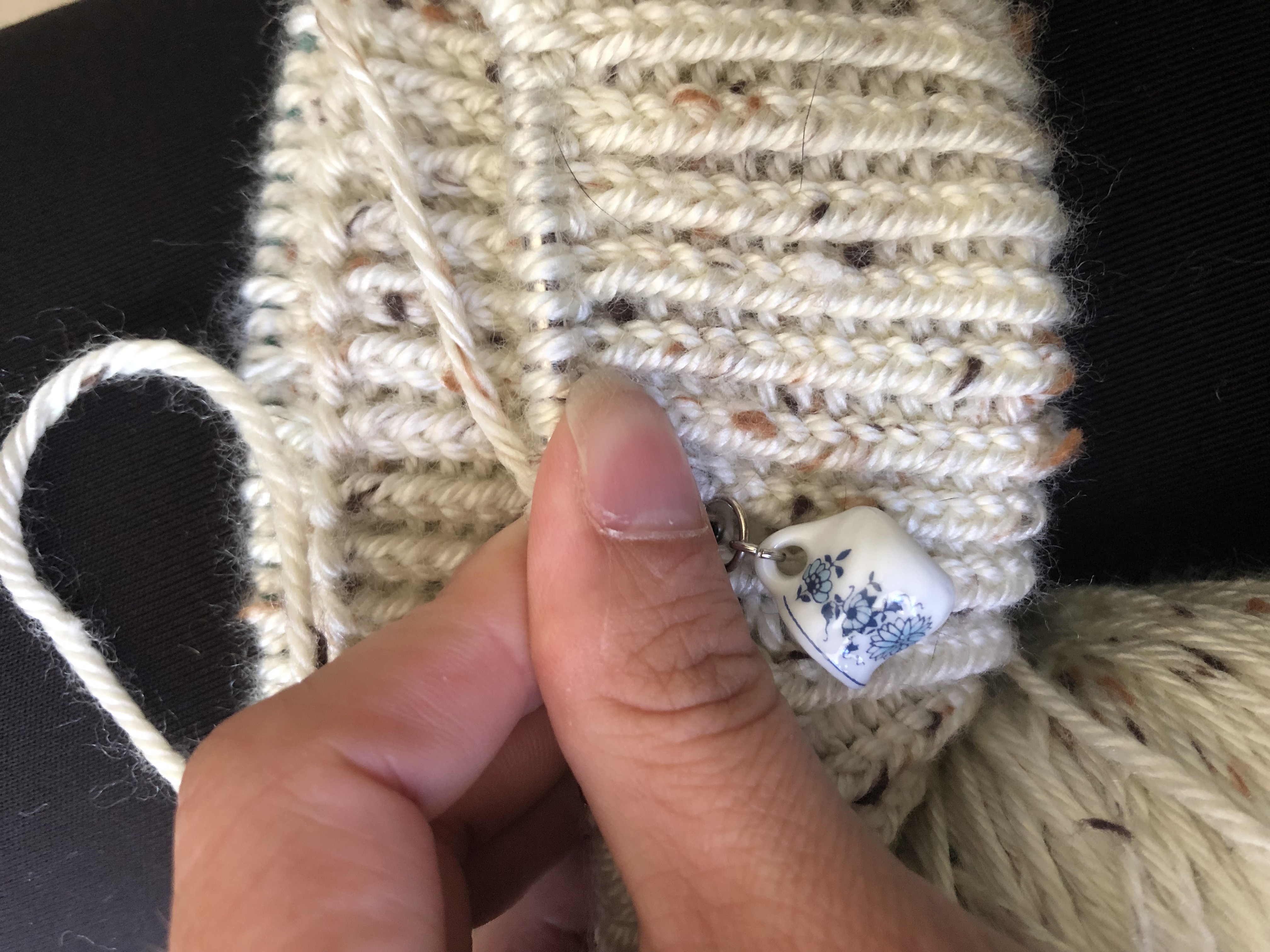 Knitted Brim for Ferryman Hat for Toddlers