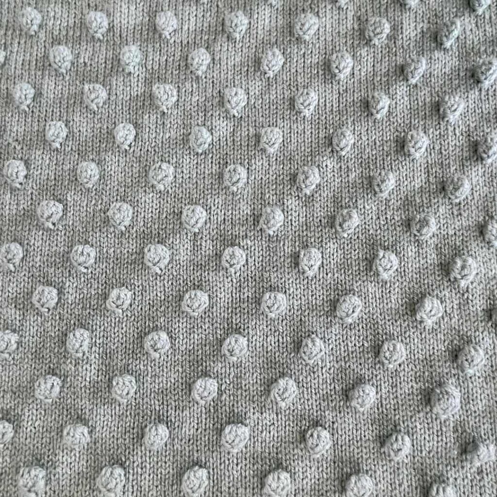 Free Knitting Pattern: Bramble Berry Baby Blanket