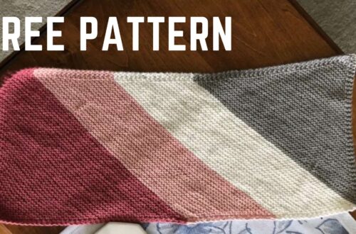 Free Hand Towel Knitting Pattern from Knitting in the park