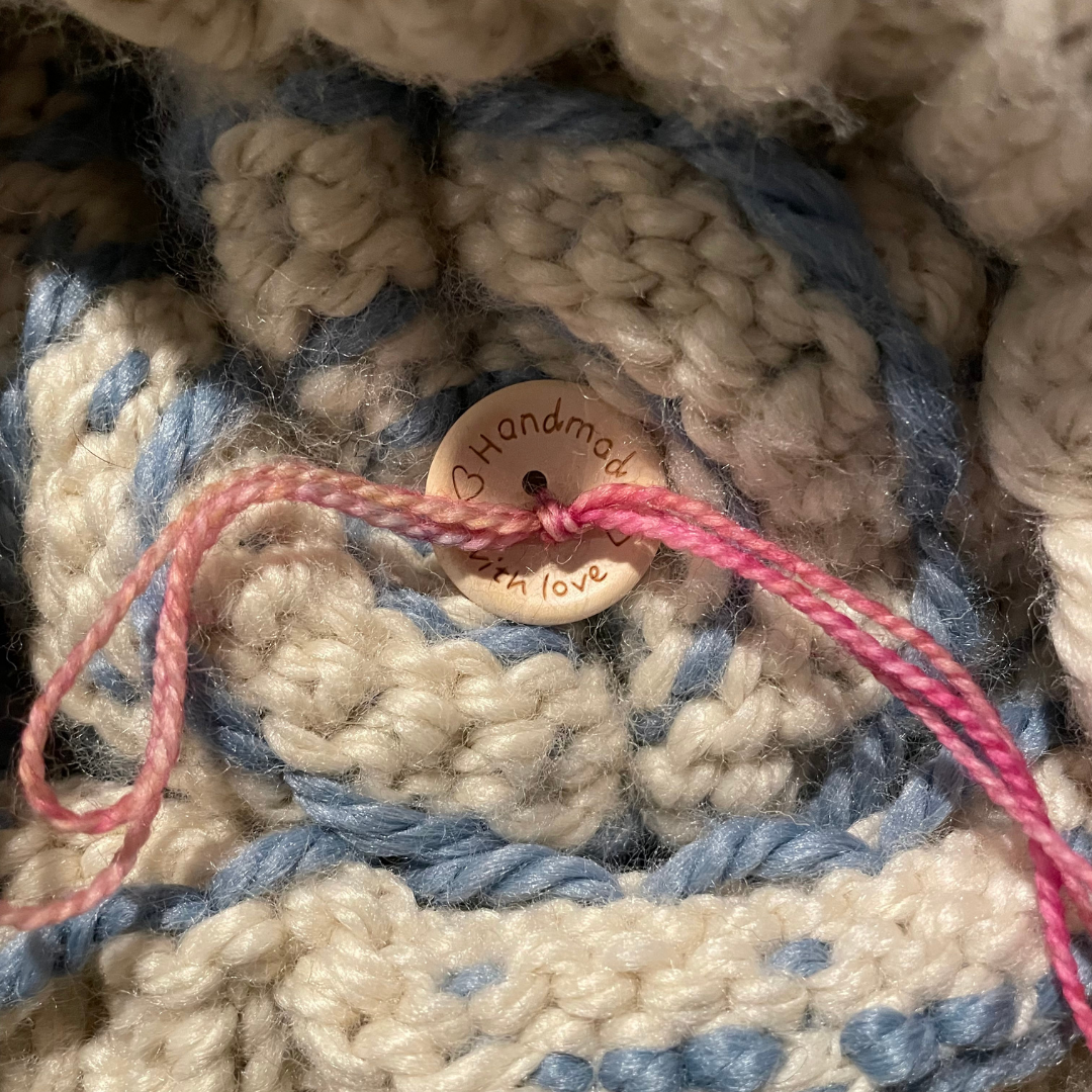 Rabbit Tracks Chunky Hat Pattern