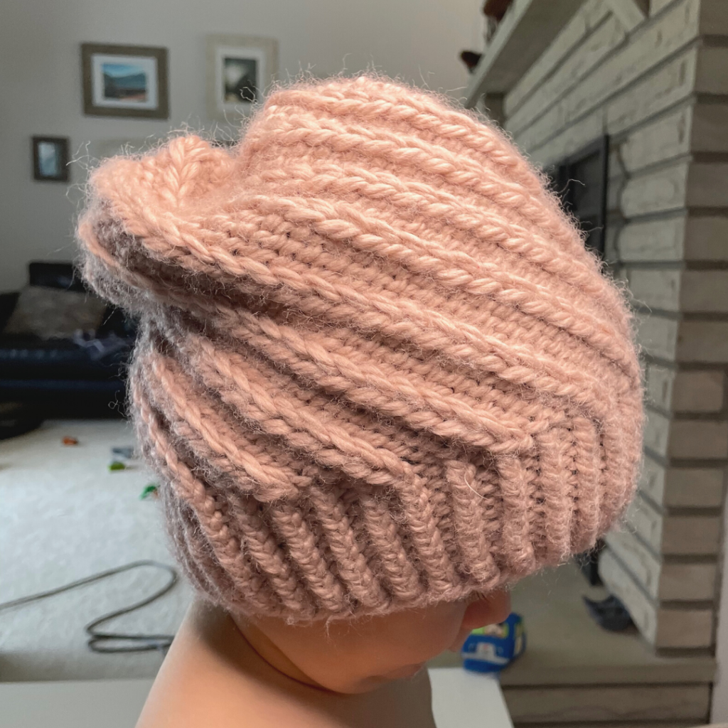 Evelyn Hat Free Knitting Pattern from Knitting in the Park