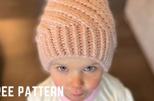 Evelyn's Hat - a Free Knitting Pattern for Kids from Knitting in the Park