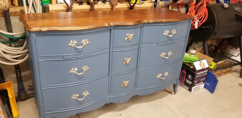 Shabby to Chic Dresser Refresh DIY Project