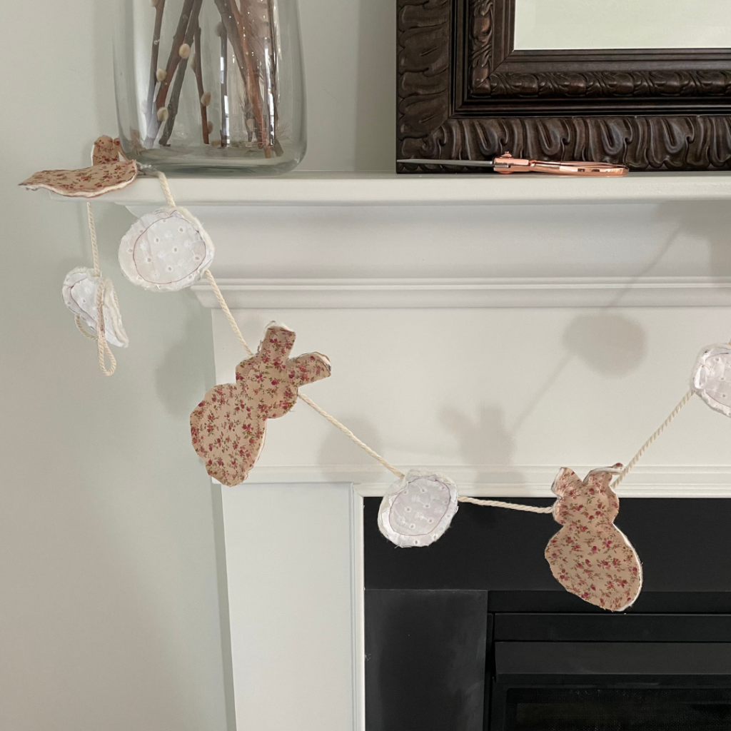 Make a DIY Hack for the Easter Bunting from Joann Fabrics - From Knitting in the Park