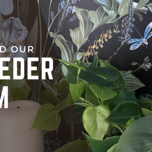 Powder Room DIY Header Image