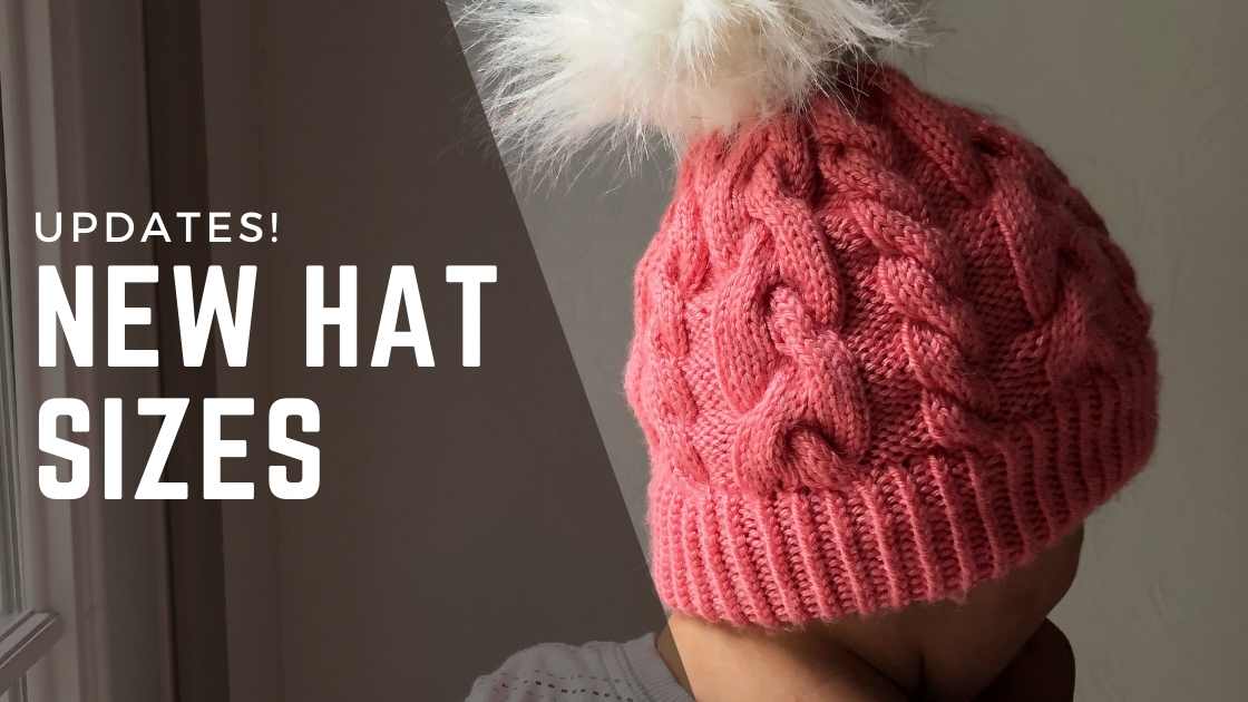 New Hat Sizes for Fynn and Avery's Hats from Knitting in the park